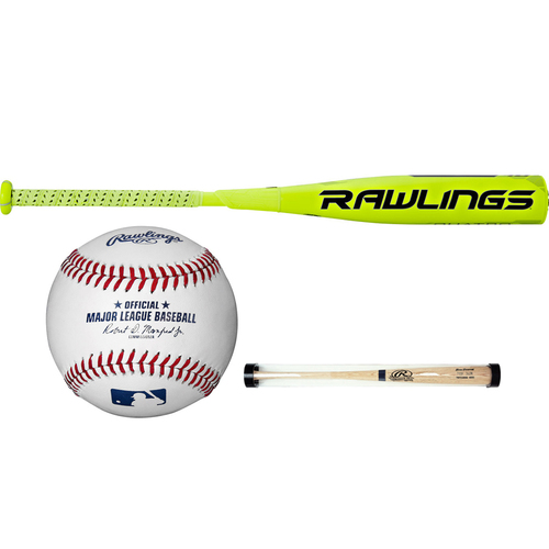 Rawlings 29`/19oz Quatro Bat -10 Senior League 2 3/4` Diameter + Ball and Sleeve