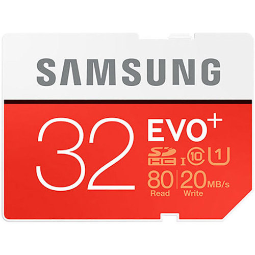 Samsung 32GB EVO+ UHS-I SDHC U1 Memory Card (Class 10) (MB-SC32D/AM)