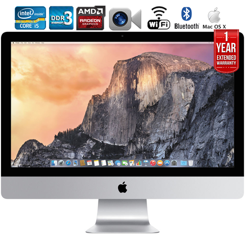 Apple iMac MF885LL/A 27` Desktop + 1 Year Extended Warranty - (Certified Refurbished)