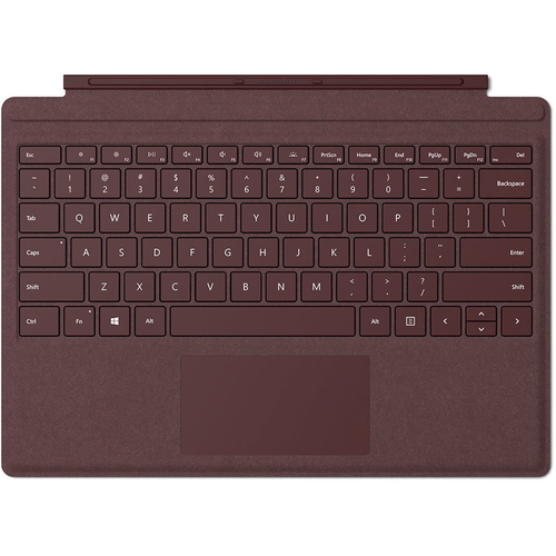 Microsoft Surface Pro M1755 Burgundy Signature Type Cover