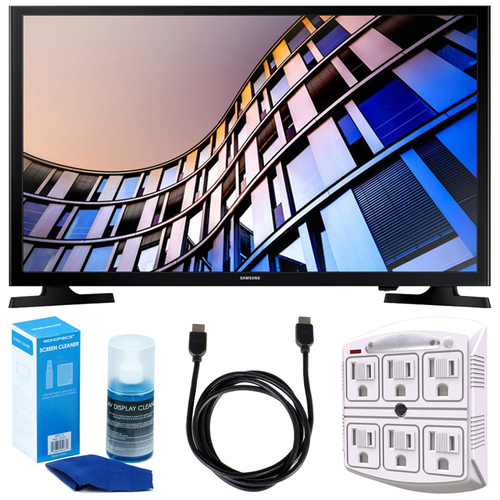 Samsung 32-Inch 720p Smart LED TV (2017 Model) + Accessories Bundle