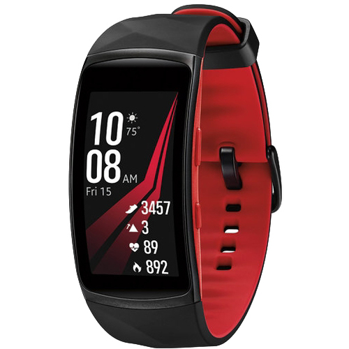 Samsung Gear Fit2 Pro Fitness Smartwatch - Red, Large - SM-R365NZRAXAR