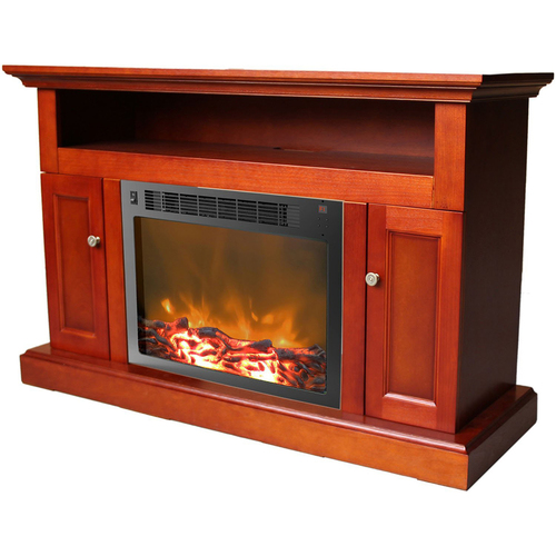 Cambridge Sorrento Fireplace Mantel with Electronic Fireplace Insert - CAM5021-2CHR