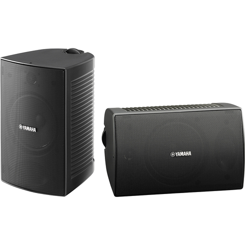 Yamaha High-Performance Indoor/Outdoor 2-Way Speakers in Black (set 2)- NS-AW294BL