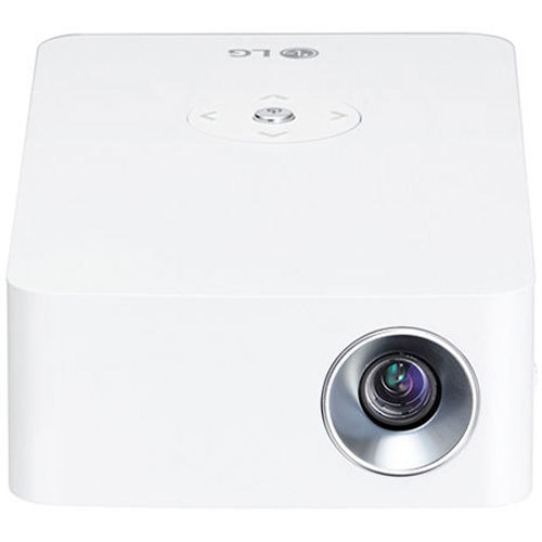 LG PH30JG HD LED Portable MiniBeam Projector w/ up to 4 hr battery life (White)