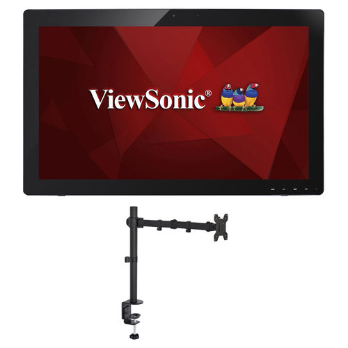 ViewSonic 27` 1080p 10-Point Multi Touch Screen Monitor w/ Monitor Mount Stand