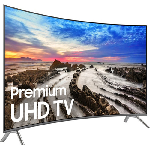 Samsung UN55MU8500FXZA 54.6` Curved 4K Ultra HD Smart LED TV (OPEN BOX)