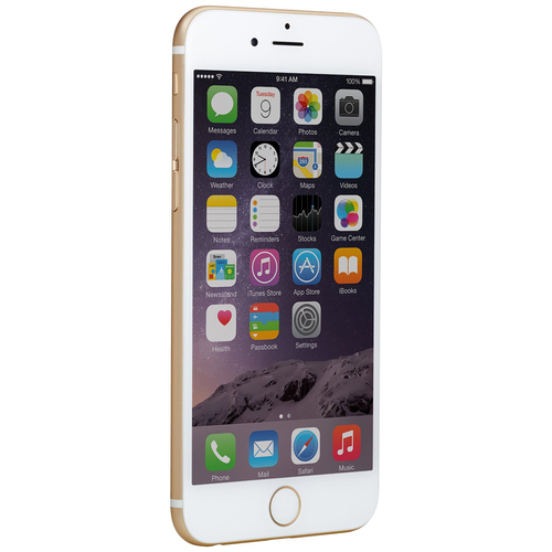 Apple iPhone 6, Gold, 16GB, Unlocked Carrier - Refurbished - IPH6GD16U