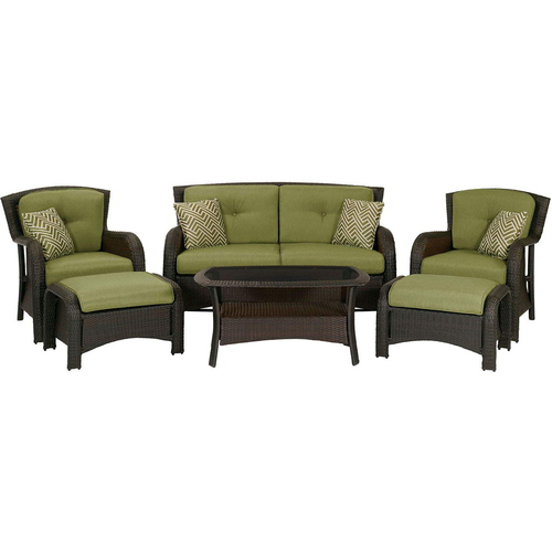 Hanover Strathmere 6-Piece Patio Seating Set - STRATHMERE6PC