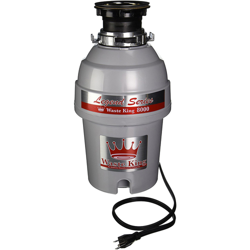 Waste King Legend Series 1 HP Continuous Feed Garbage Disposer - 8000