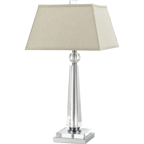 AF Lighting Cluny Crystal Table Lamp in Cream/Chrome - 8211-TL