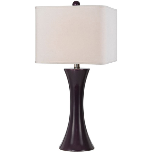 AF Lighting Madison Ceramic Table Lamp- Grape - 8555-TL