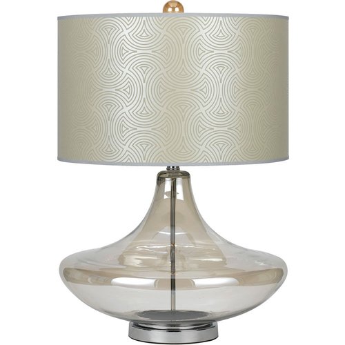AF Lighting Skinny Dip Glass Table Lamp in Champagne Glass - 8901-TL 