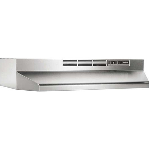 Broan 24` Non-Ducted Range Hood in Stainless Steel - 412404 