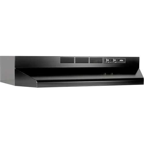 Broan 36` Non-ducted Under Cabinet Hood in Black - 413623 