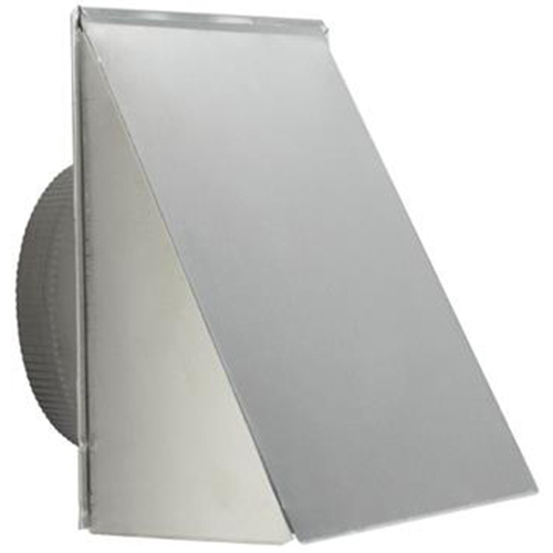Broan 10` Round Fresh Air Inlet Wall Cap in Aluminum- 610FA