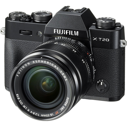 Fujifilm X-T20 Mirrorless Digital Camera w/ XF18-55mm Lens Kit - Black (OPEN BOX)
