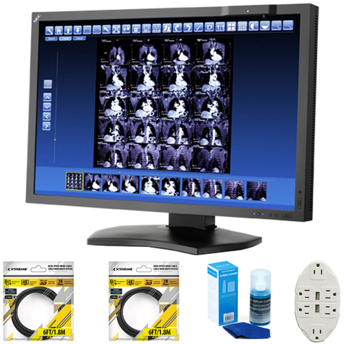 NEC 29.8` Color 4MP Medical Diagnostic LED Display Monitor with Cleaning Bundle