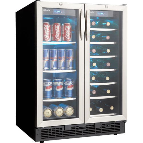 Danby Silhouette 24`French Door Beverage Centre - DBC2760BLS