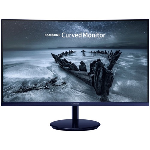 Samsung C27H580 27` Full HD 1920x1080 Curved FreeSync Monitor, Glossy Blue-Black