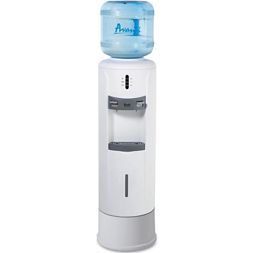 Avanti WD363P Hot and Cold Water Dispenser with Pedestal, White
