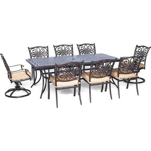 Hanover Traditions 9-Piece Dining Set - TRADDN9PCSW-2