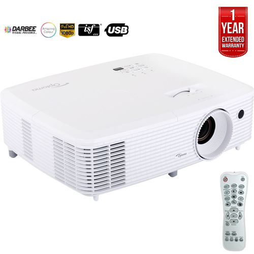 Optoma Ultra Home Cinema Projector w/ DarbeeVision Refurbished+1 Year Extended Warranty