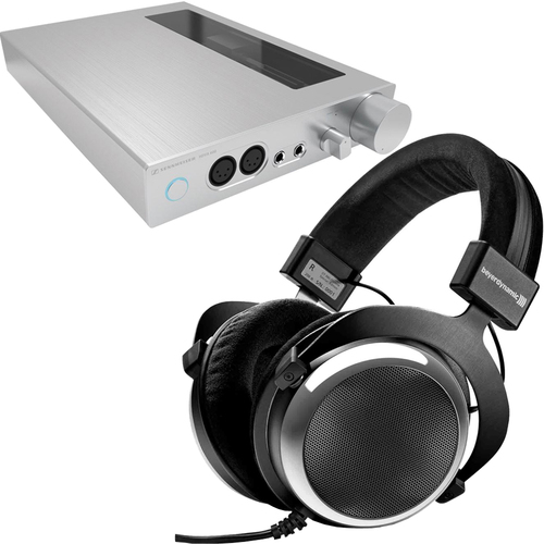 Sennheiser HDVA600 Analog Headphone Amplifier w/ DT 880 600 ohm Premium Headphones