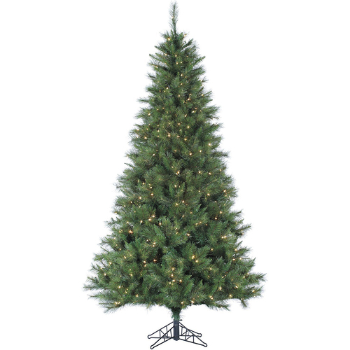 Fraser Hill Farm 9 Ft. Canyon Pine Christmas Tree with Smart String Lighting - FFCM090-3GR