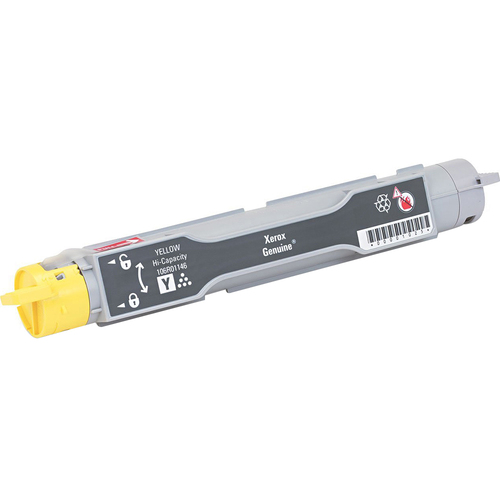 XEROX SUPPLIES Yellow High Capacity Toner Cartridge for Phaser 6350 - 106R01146