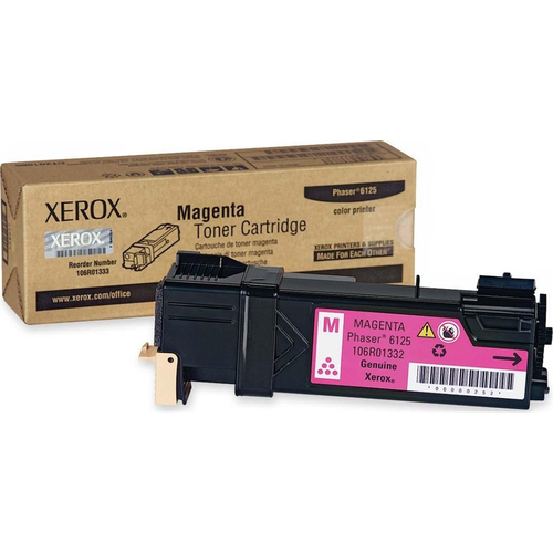 Xerox Magenta Toner Cartridge for Phaser 6125 - 106R01332