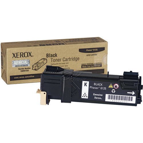 Xerox Black Toner Cartridge for Phaser 6125 - 106R01334