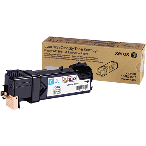 Xerox Cyan Toner Cartridge for Phaser 6128MFP - 106R01452