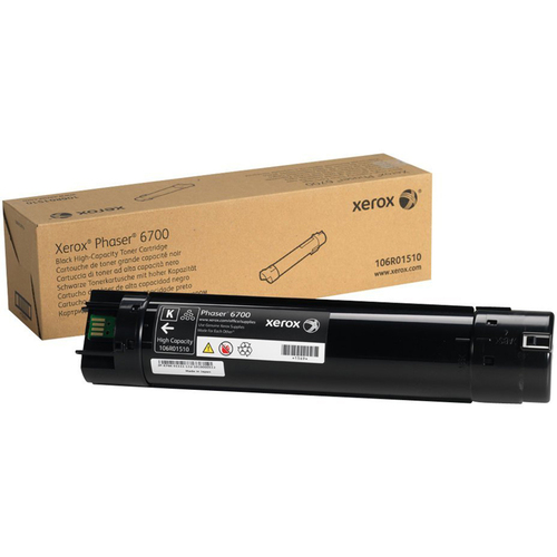 Xerox Black High Capacity Toner Cartridge for Phaser 6700 - 106R01510