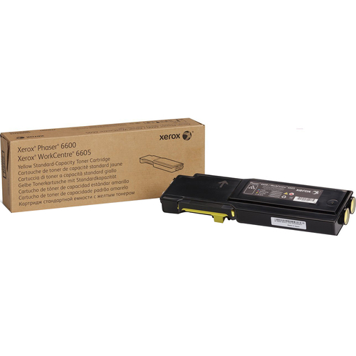Xerox Yellow Toner Cartridge for Phaser 6600 WorkCentre 6605 - 106R02243