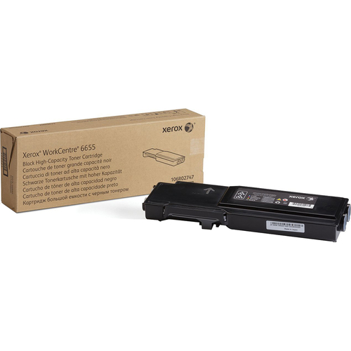 Xerox Black High Capacity Toner Cartridge for WorkCentre 6655/6655i - 106R02747