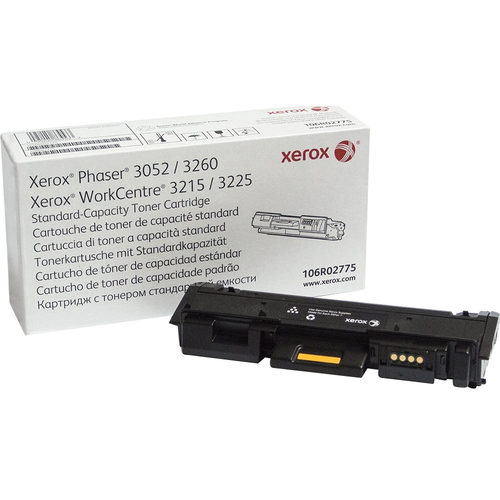 Xerox Standard Capacity Black Toner Cartridge - 106R02775