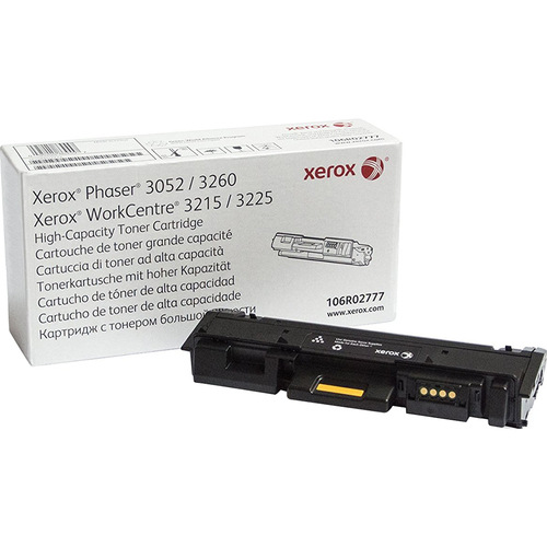 Xerox High Capacity Black Toner Cartridge - 106R02777