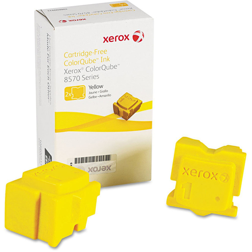 Xerox ColorQube 8570/8580 Yellow Solid Ink Pack (2 Sticks) - 108R00928