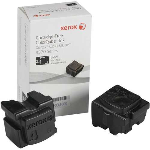 Xerox ColorQube 8570/8580 Black Solid Ink Pack (2 Sticks) - 108R00929