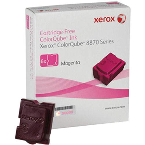 Xerox ColorQube 8870/8880 Magenta Solid Ink Pack (6 Sticks) - 108R00951