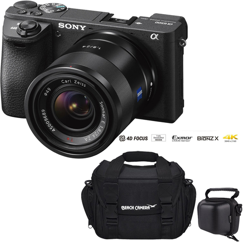 Sony a6500 ILCE-6500 4K Mirrorless APS-C Digital Camera with 24mm f/1.8 E-Mount Lens