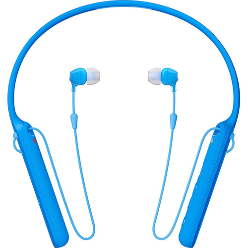 Sony WIC400/L Wireless Behind-Neck In Ear Headphone, Blue