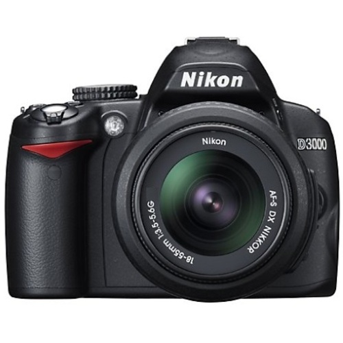 Nikon Refurbished D3000 DX-format Digital SLR Kit w/ 18-55mm VR II Zoom Lens