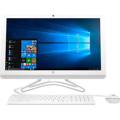 Hewlett Packard 24-e040 Pavilion 24` Intel i3-7100U All-in-One Computer, White (2017 Model)