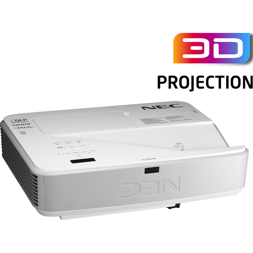 NEC 3200-Lumen 1080p Ultra Short Throw Projector - NP-U321H
