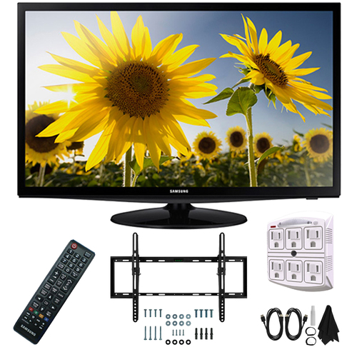Samsung UN28H4000 - 28` Slim LED HD 720p TV Clear Motion Rate 120 2014 Wall Mount Kit