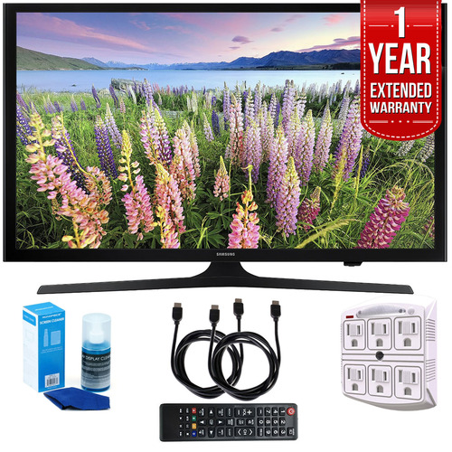Samsung UN50J5000 - 50-Inch HD 1080p LED HDTV (2015) w/ 1 Year Extended Warranty Kit