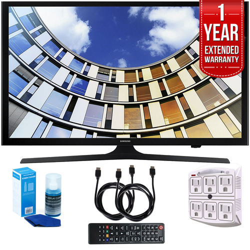 Samsung UN40M5300AFXZA Flat 40` LED 1920x1080p Smart TV (2017) w/ Extended Warranty Kit