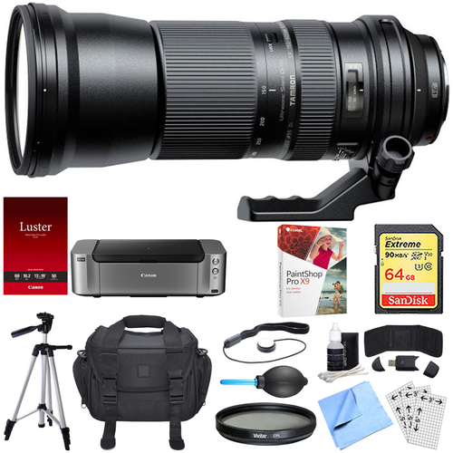 Tamron SP 150-600mm F/5-6.3 Di USD Zoom Lens for Sony Bundle